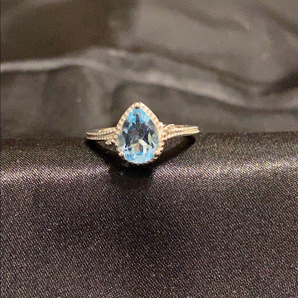 Blue Topaz Ring